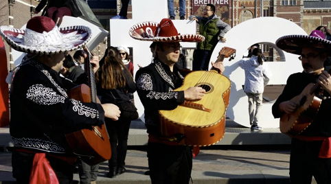 Mariachi muzieksoort band voor feest