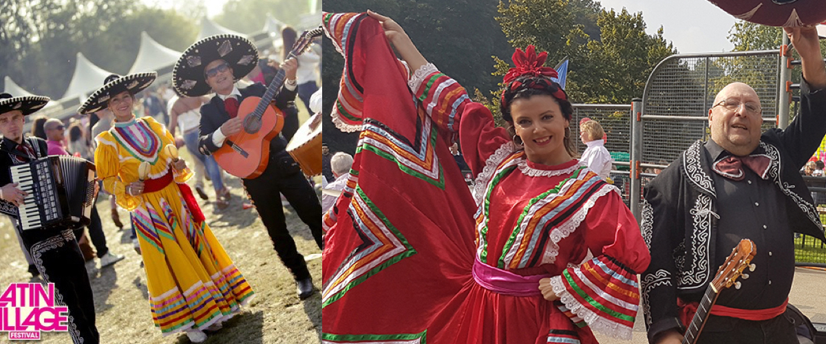 Indeling van de sets voor een Mexicaanse Band