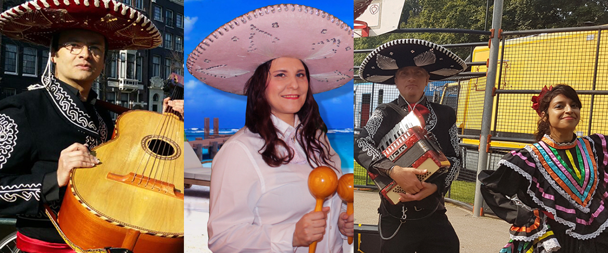 Mexicaanse muziek en een dansshow