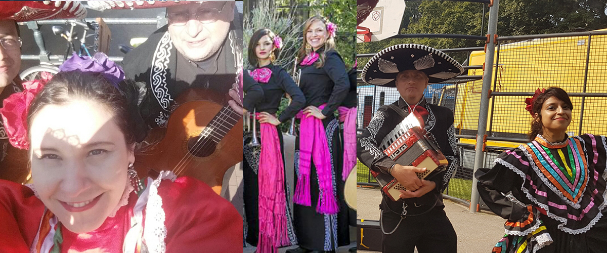 Pink Mariachi duo